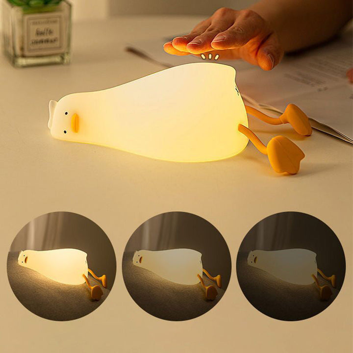 Lat Anka Natt Tap LED Lampa Bästa Gåvan