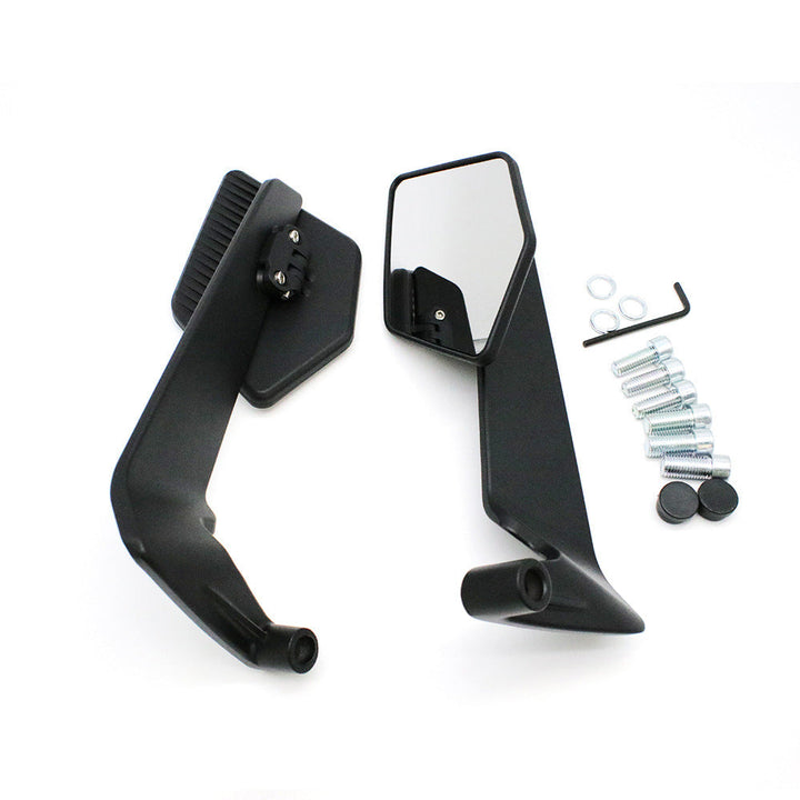 Motorcykelbackspegel med modern, aerodynamisk design