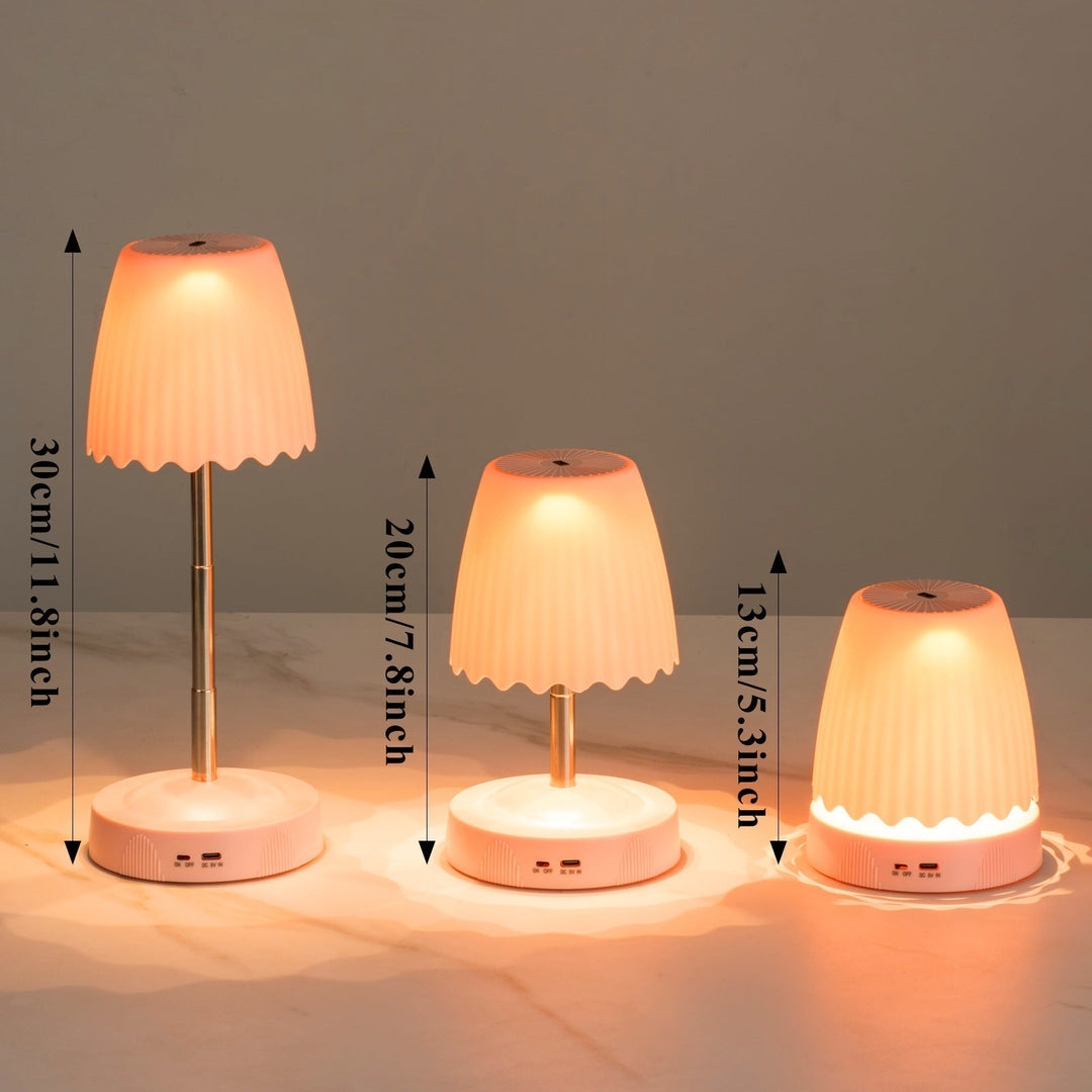 Viral Trådlös Laddnings Nattlampa, Kreativ Sängbordslampa för Atmosfär