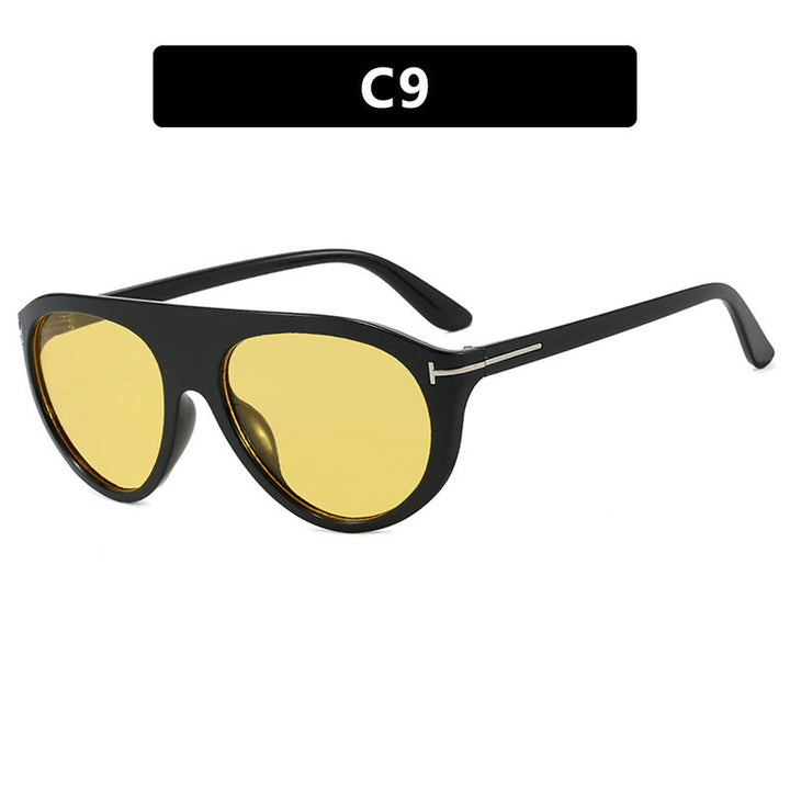 Kvinnors Cat-Eye Solglasögon med skyddande UV-filter och spegelglas