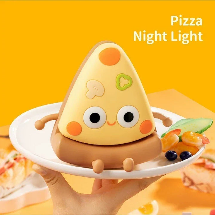Pizza Silikon Nattlampa