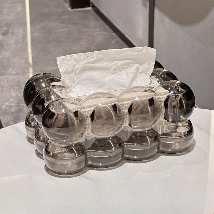 LumiScape Papperslåda – Skulptural Akryl Design för Modern Elegans