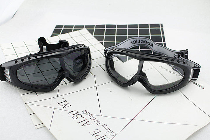 Kvinnors sportiga goggles med spegelglas