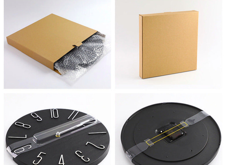 Enkel Minimalistisk Väggdekoration Klocka