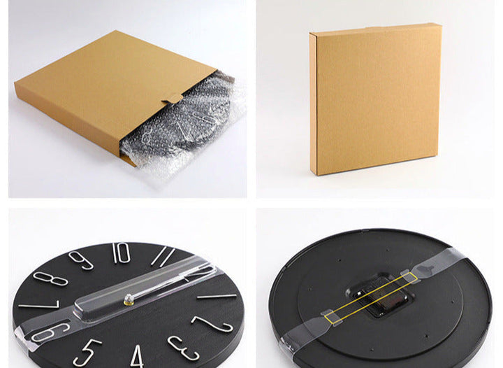 Enkel Minimalistisk Väggdekoration Klocka