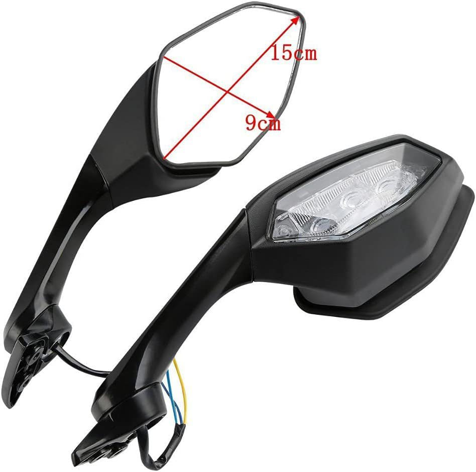 Justerbar LED Motorcykelbackspegel