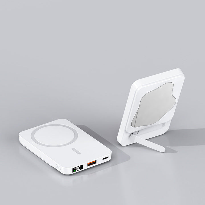 Bärbar Power Bank med Integrerat Spegel