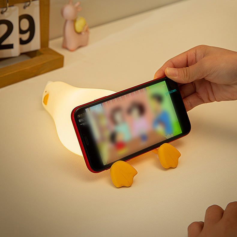 Lat Anka Natt Tap LED Lampa Bästa Gåvan