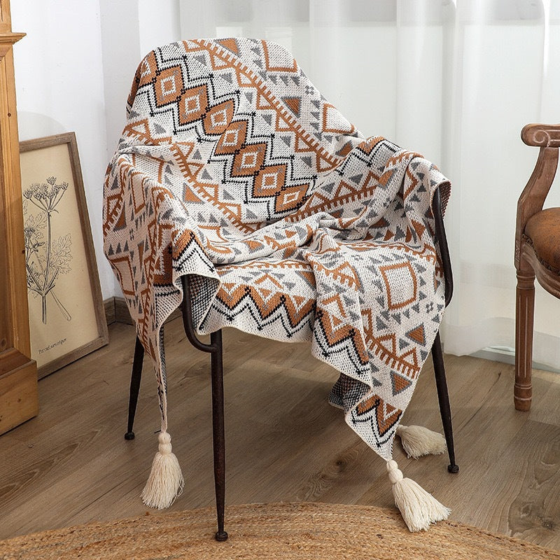 Boho Navajo Solsängöverkast