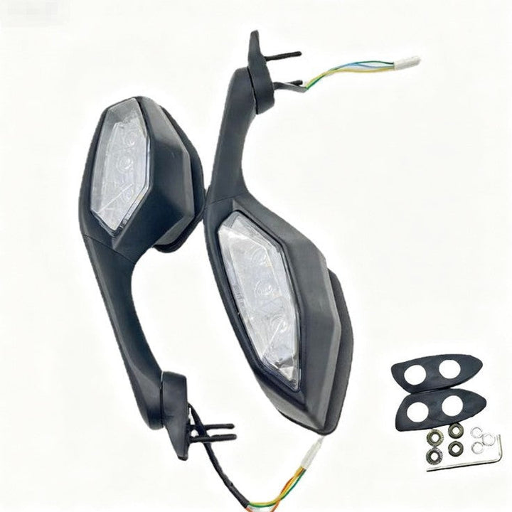 Justerbar LED Motorcykelbackspegel