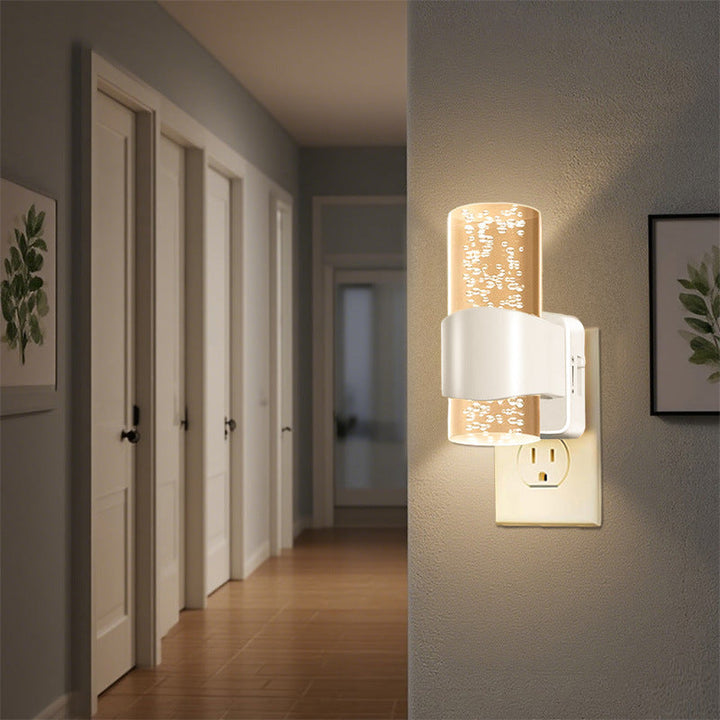 LED Sensor Nattlampa Steglös Dimming Vägglampa för Korridor