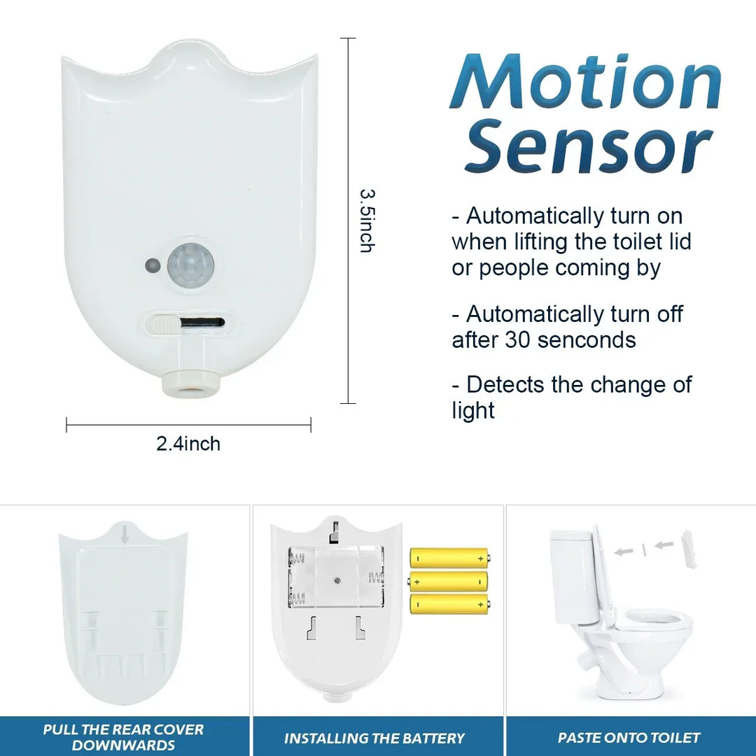 LED Sensor Nattljus Steglös Dimming Korridor Väggljus