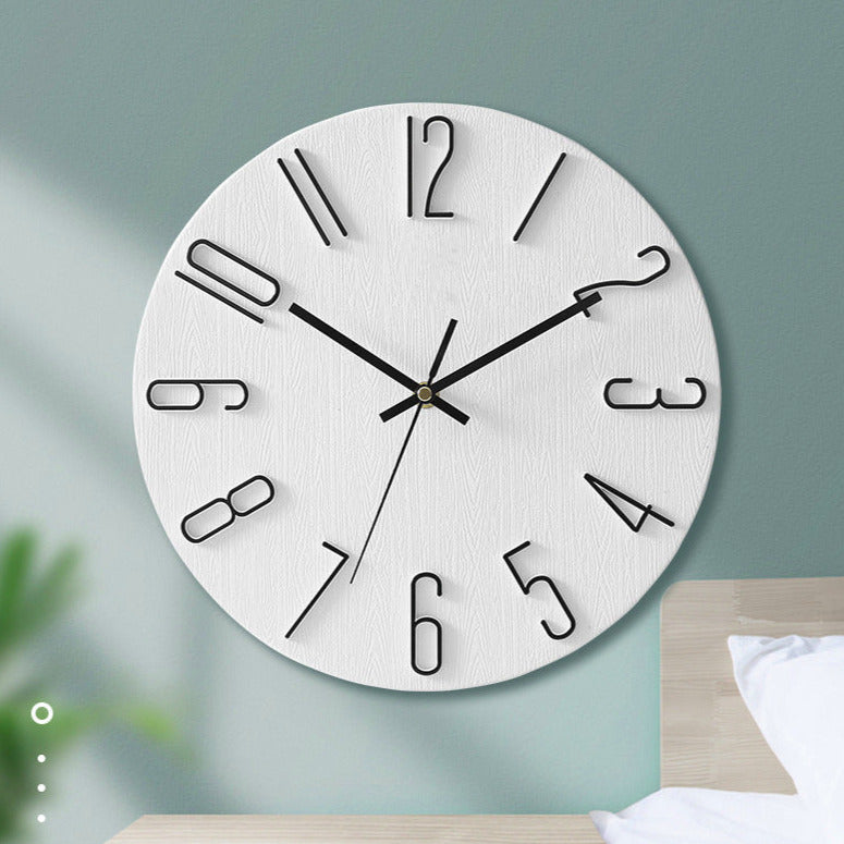 Enkel Minimalistisk Väggdekoration Klocka