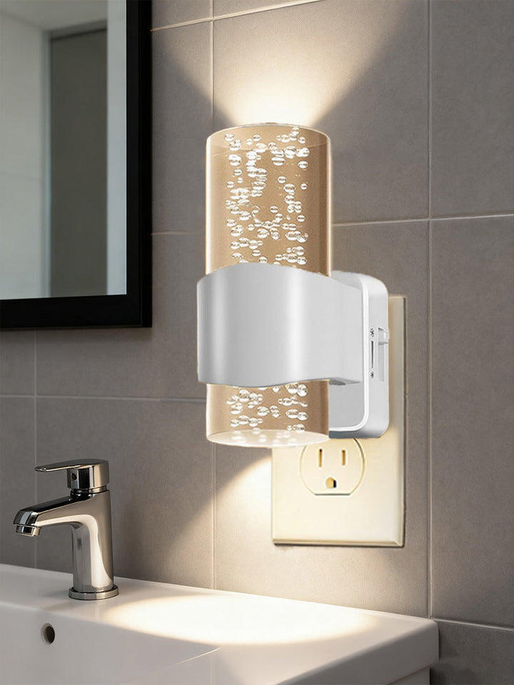 LED Sensor Nattlampa Steglös Dimming Vägglampa för Korridor
