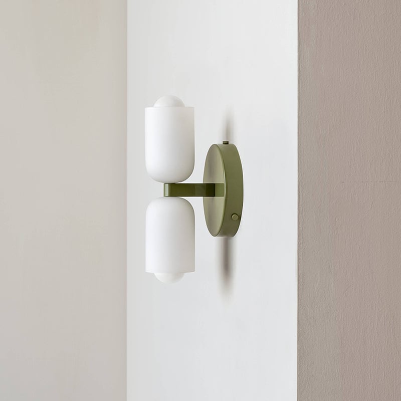 MP H30 Glasvägglampa, Upp-Ned Stil - Maj Specialerbjudande