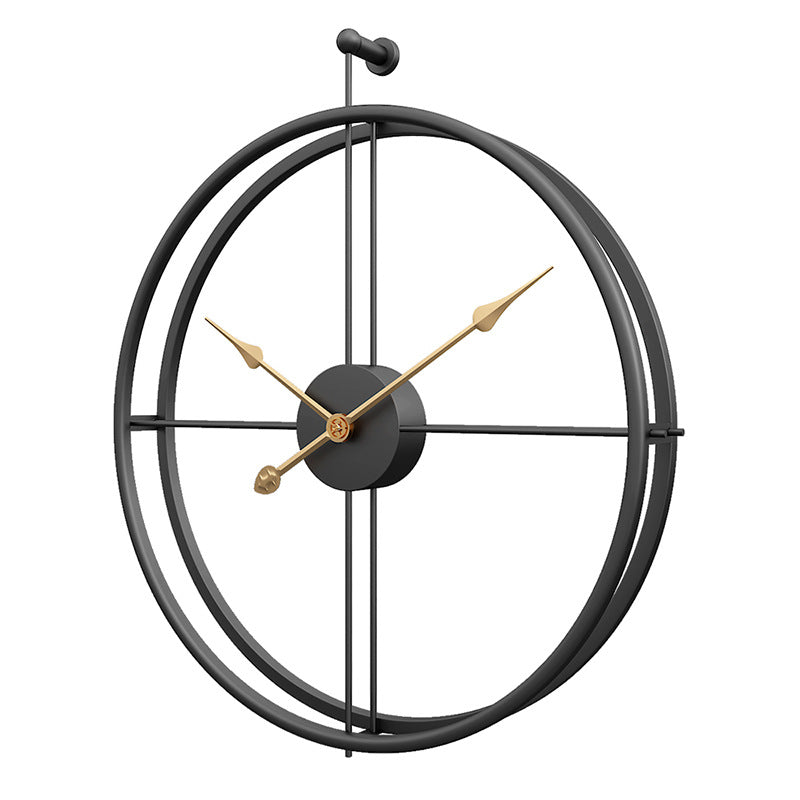 Nordisk Minimalistisk Stor Tyst Väggklocka 20 Tum