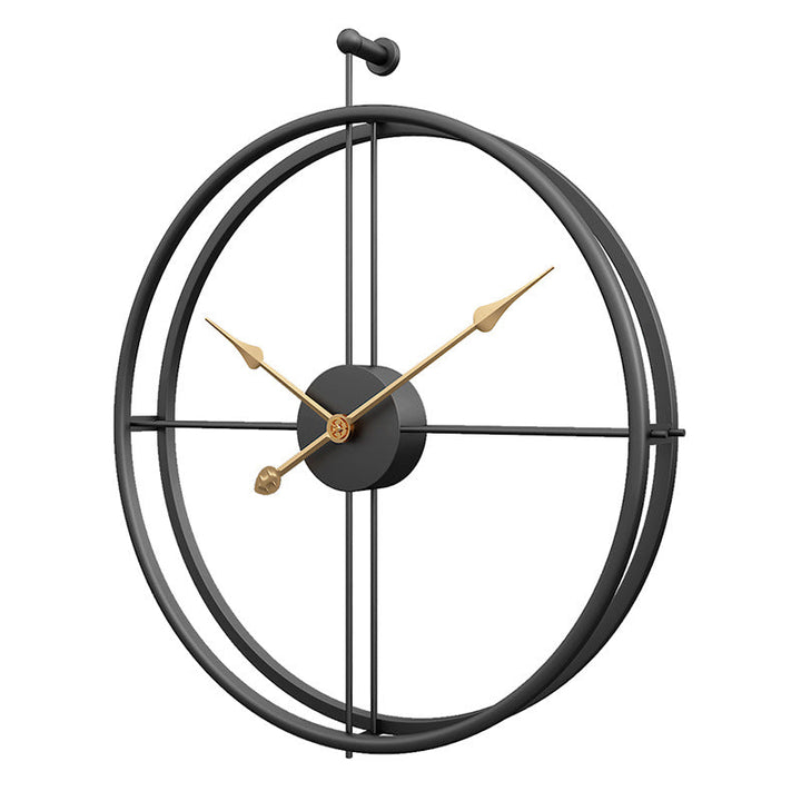 Nordisk Minimalistisk Stor Tyst Väggklocka 20 Tum