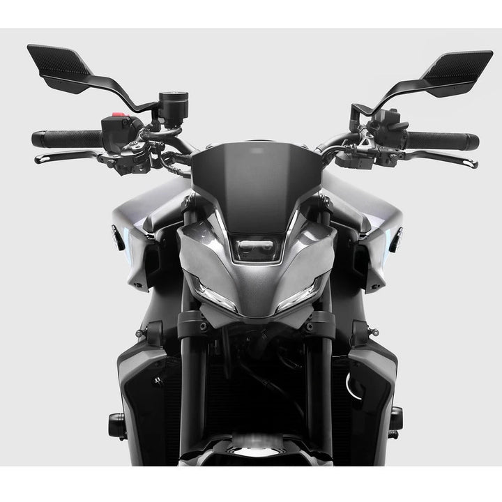 Motorcykelbackspegel med modern, aerodynamisk design