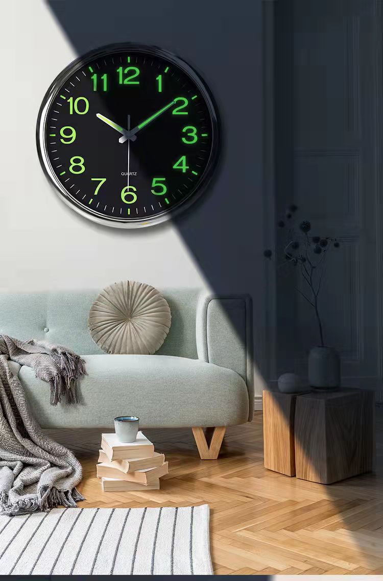 Upplysande Klassrum Tyst Väggklocka 30 cm