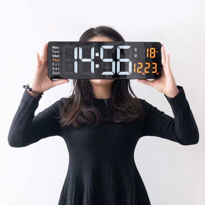 Nordisk Digital Klocka 16 Tum Display