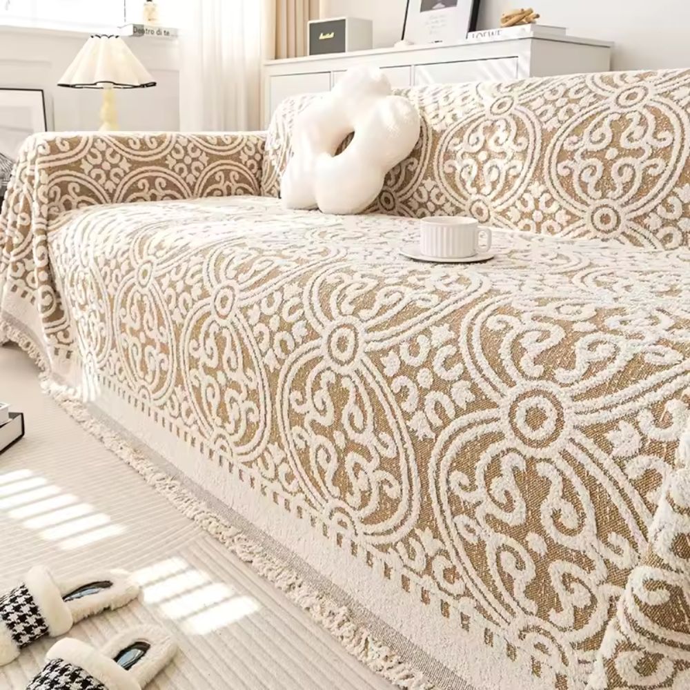 Dekorativ Jacquard Sofföverdrag