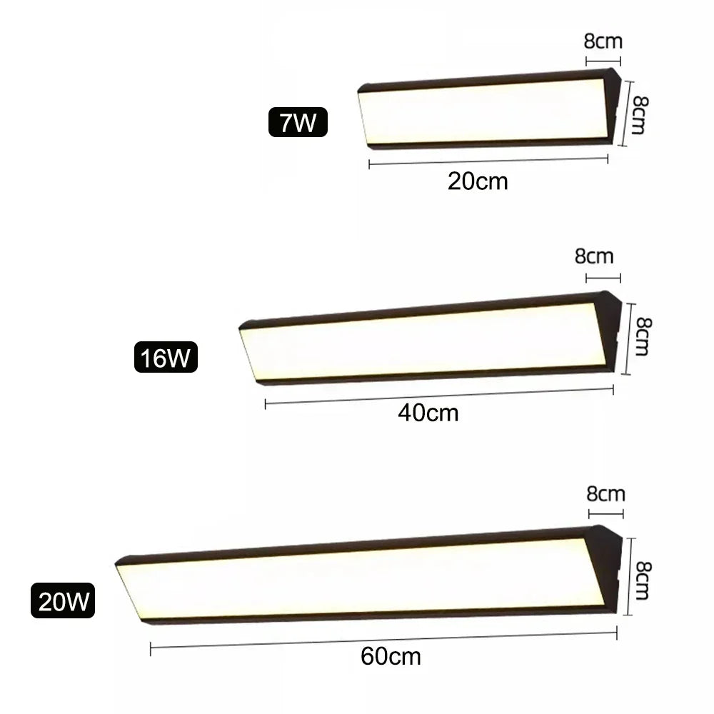 PatioGlow - Vattentät LED Vägglampa
