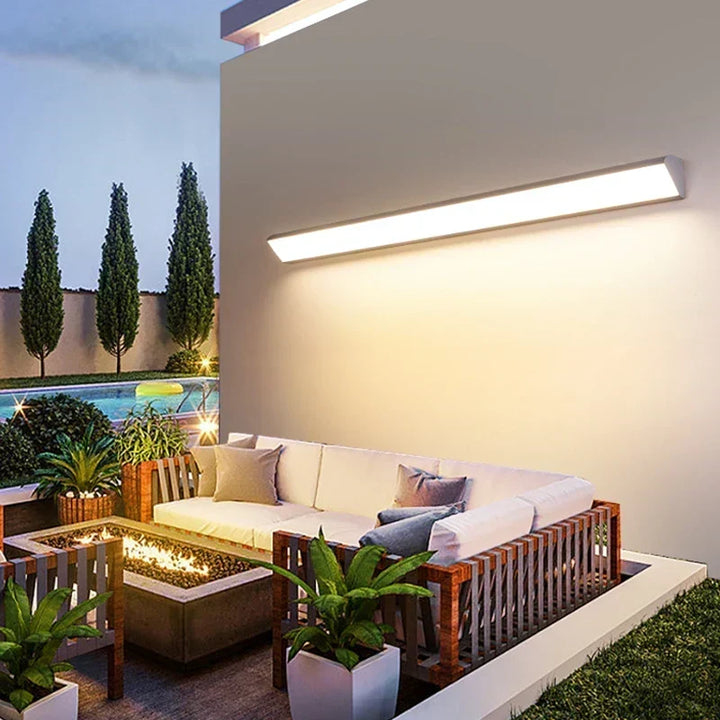 PatioGlow - Vattentät LED Vägglampa
