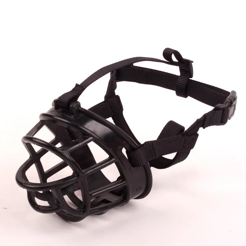 Justerbar hundmuzzle av mjuk och flexibel silikon
