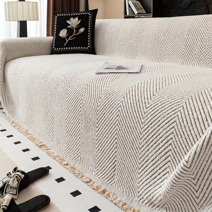 Herringbone Sofföverdrag, vattentåligt och halkfritt
