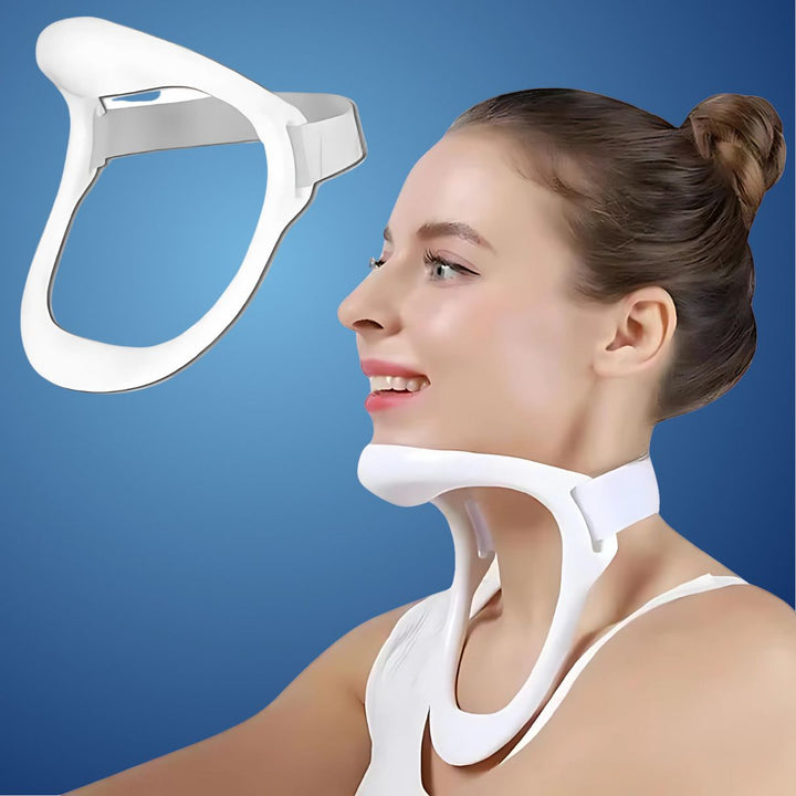 PostureAlign Cervikal Krage Stöd | Förbättrar Hållningskorrigering - Lindrar Nacksmärta - Stöder Ryggmärgsjustering