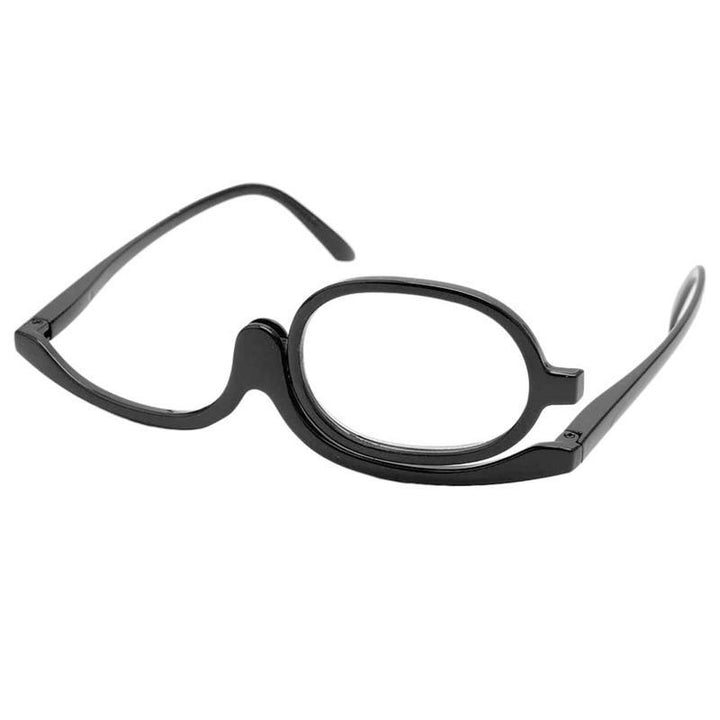 Förstorande sminkglasögon med roterande lins – MirrorVue