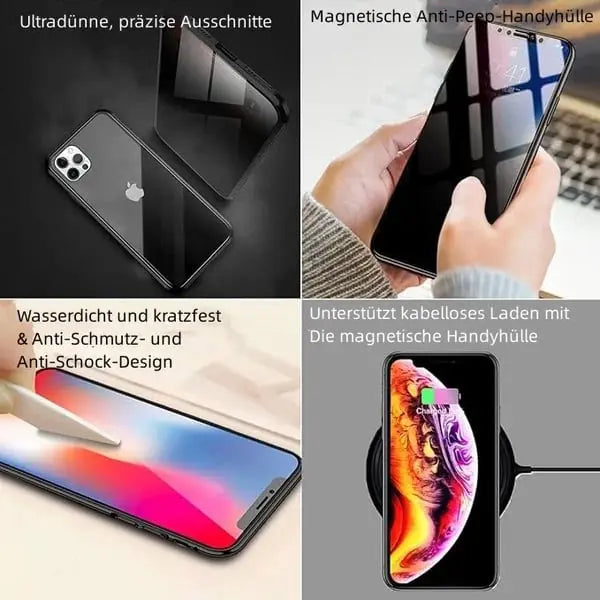 Privat telefonfodral – Slim pRedection med integritetsfilter och metallram