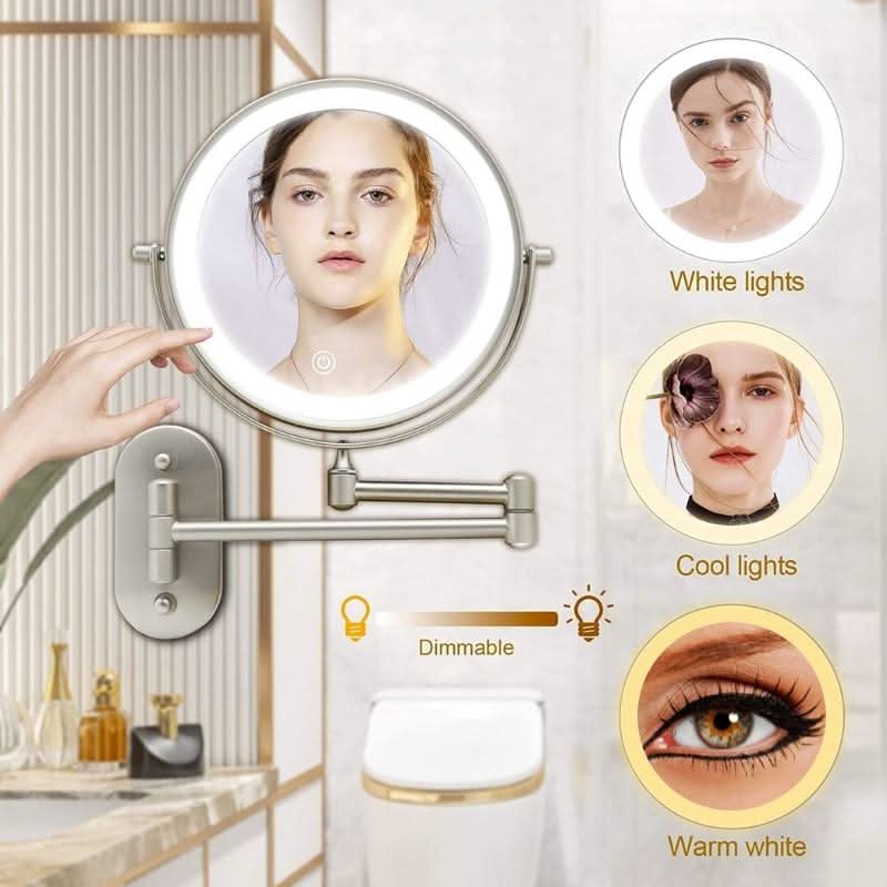 LUXMIRROR – Deluxe Guld Makeup Spegel