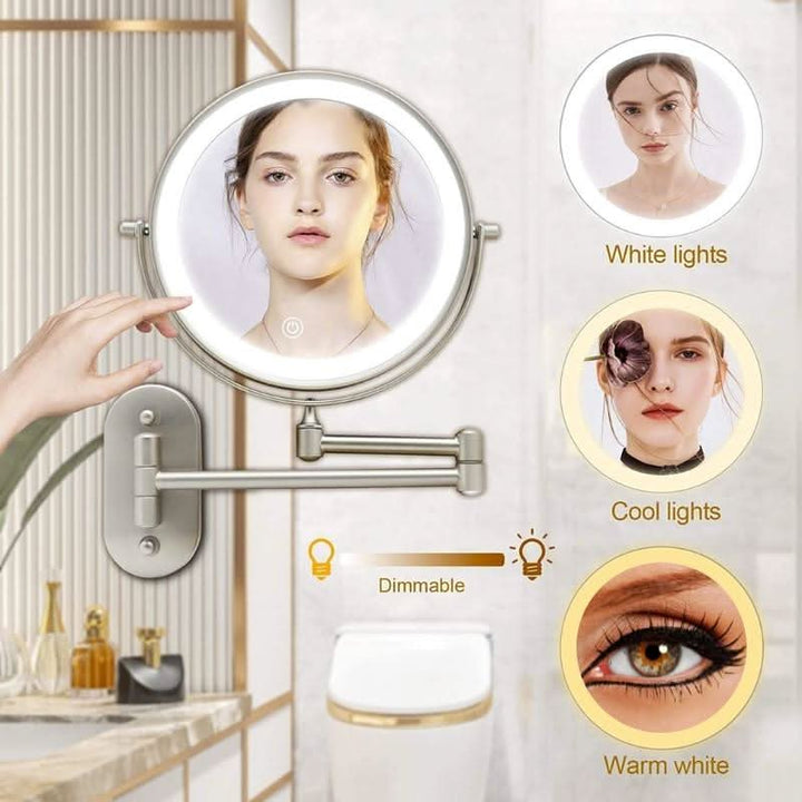 LUXMIRROR – Deluxe Guld Makeup Spegel