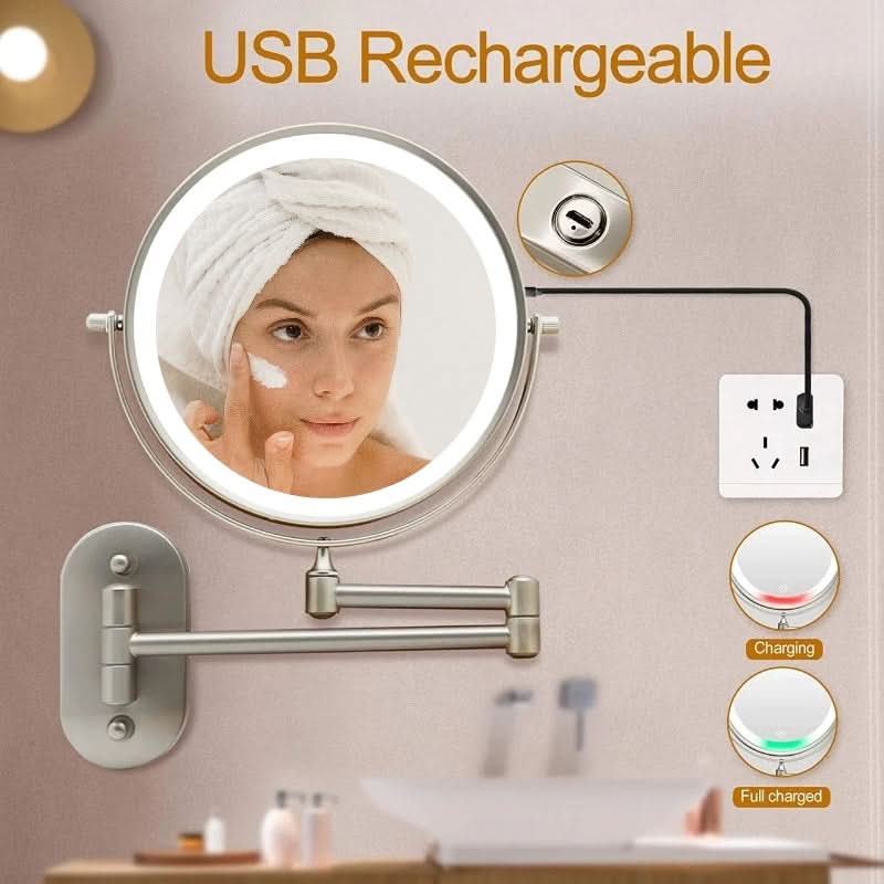 LUXMIRROR – Deluxe Guld Makeup Spegel