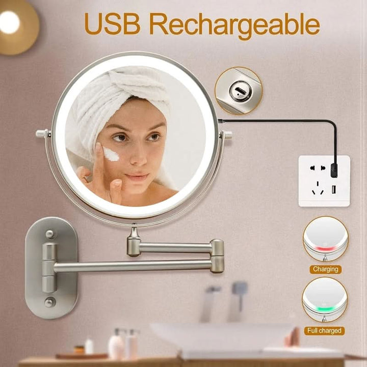 LUXMIRROR – Deluxe Guld Makeup Spegel