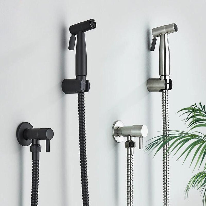 PureWash Bidet Spray Head – Hygienisk Rengöringslösning i Rostfritt Stål för Badrum