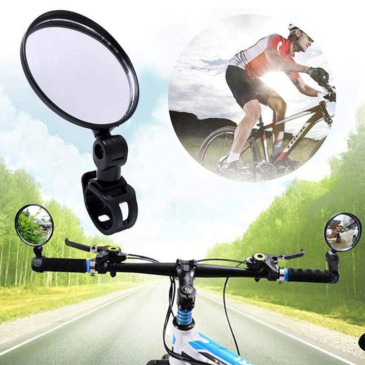 FlexiView cykel spegel med lång fäste |