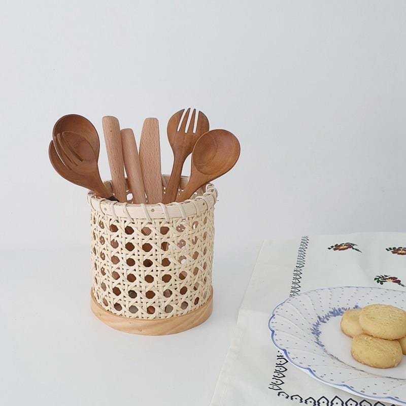 Rattanskärl-Organizer