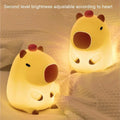 Capybara Light - Uppladdningsbar tecknad Capybara silikon nattlampa med 800mAh batteri