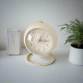 Retro Vintage Stil Guld Accent Väckarklocka