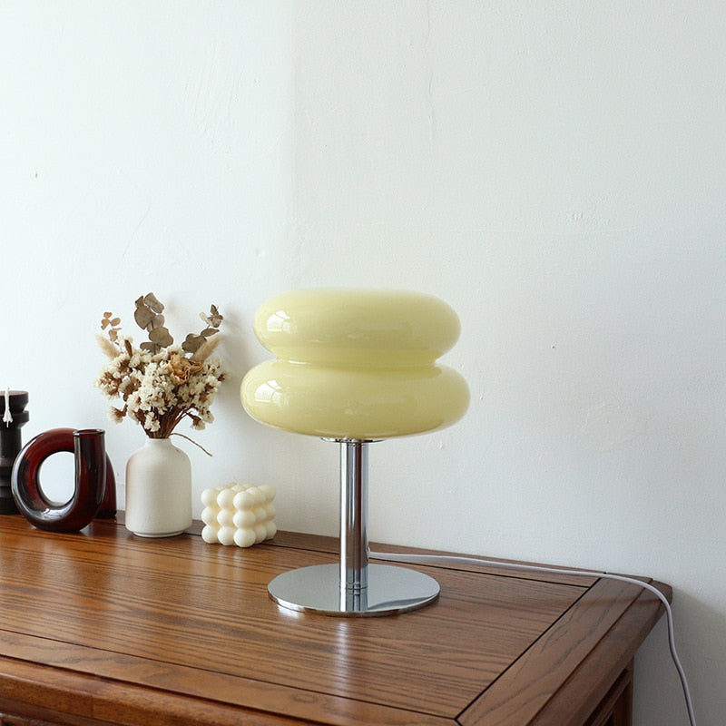 Macaron Glas Retro-Modern Dimmbar Lampa