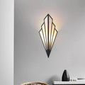 Fläktformad Art Deco Vägglampa