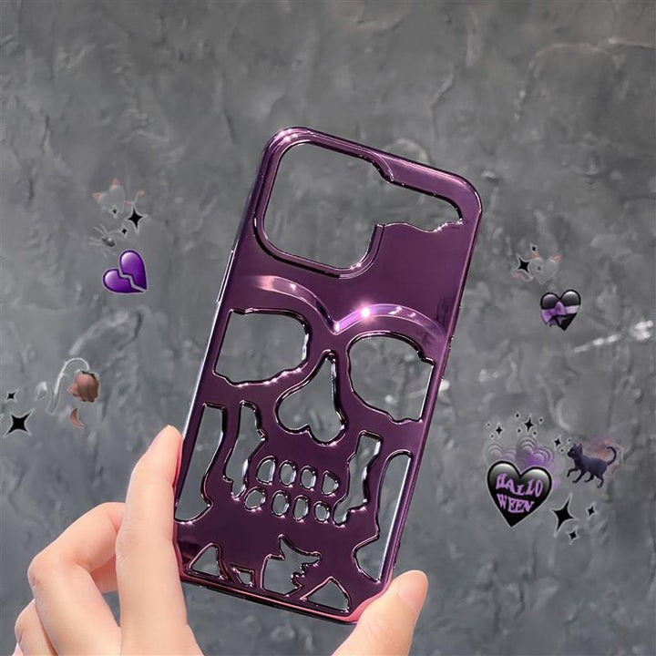 Gothic Midnight Skull Telefonfodral