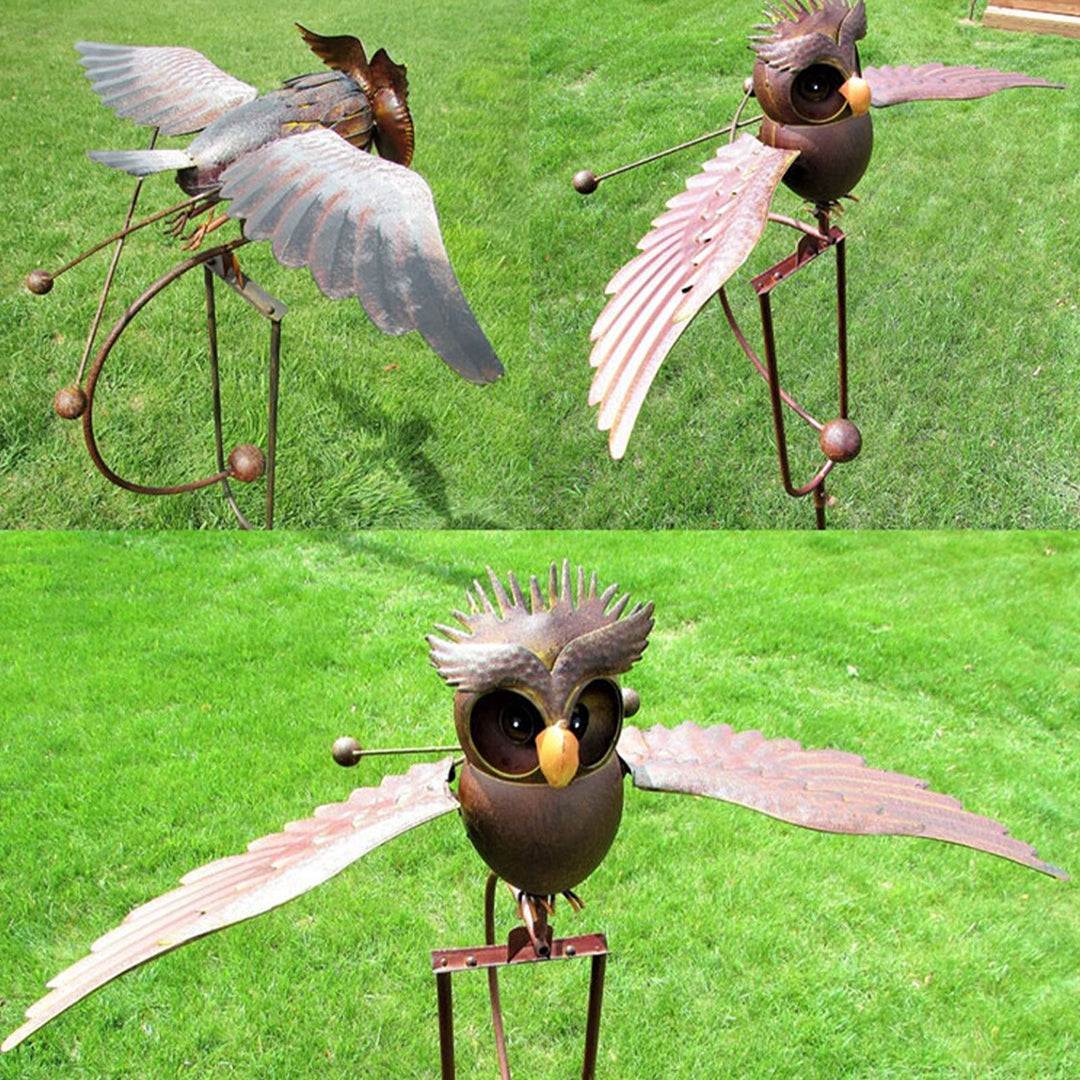Metallisk Örnvinge Fladdrande Spinner