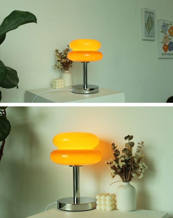 Macaron Glas Retro-Modern Dimmbar Lampa