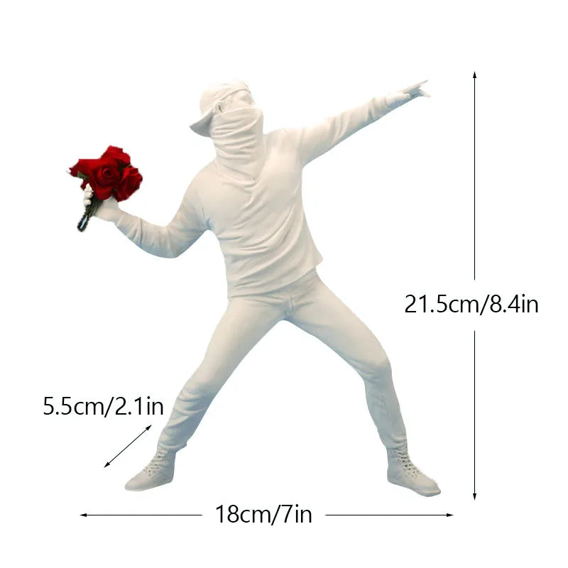 Banksy-inspirerad skulpturkollektion