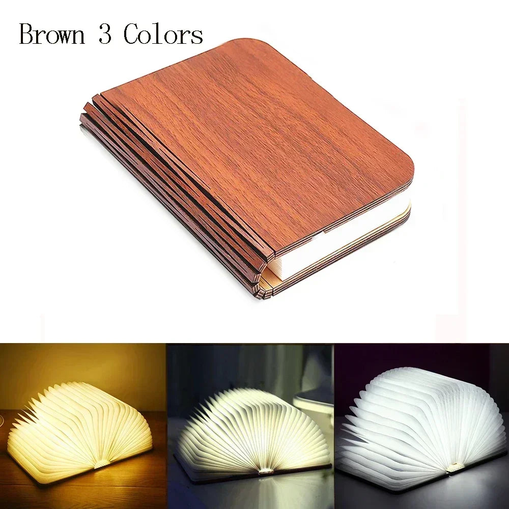 Kreativ Bok LED Nattlampa