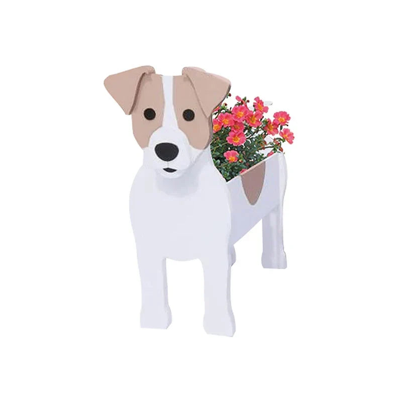 Blomkruka - Pawsome - Hundplanta Behållare - Olika Raser