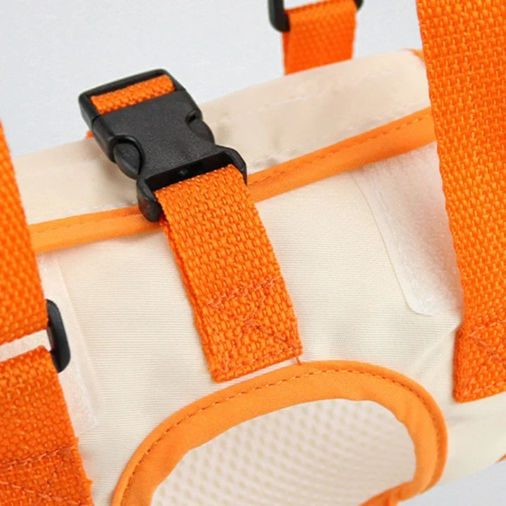 Ergonomisk lyftsele för hundars bakben